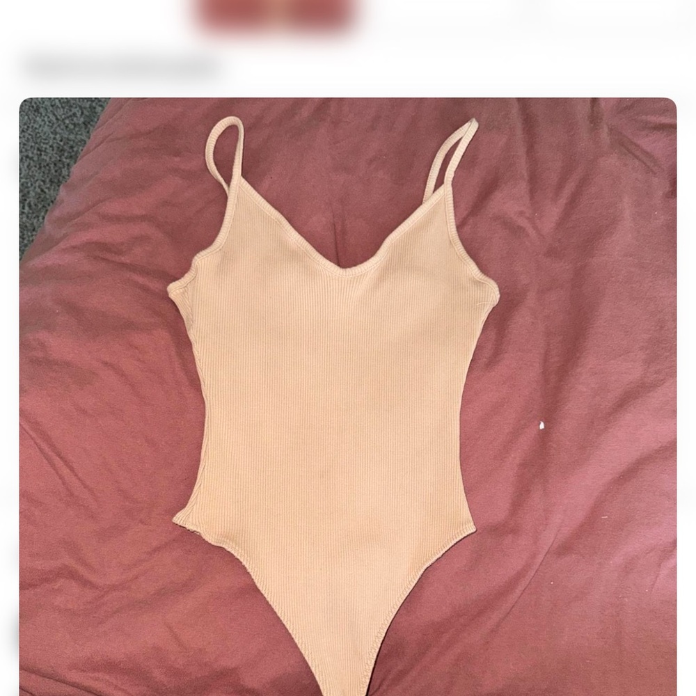 Cream Body Suit
